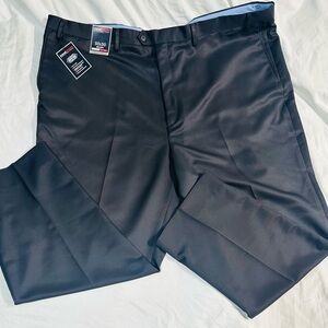 Roundtree & Yorke Travel Smart Pants Ultimate Comfort NWT Big Men 50x30” Black